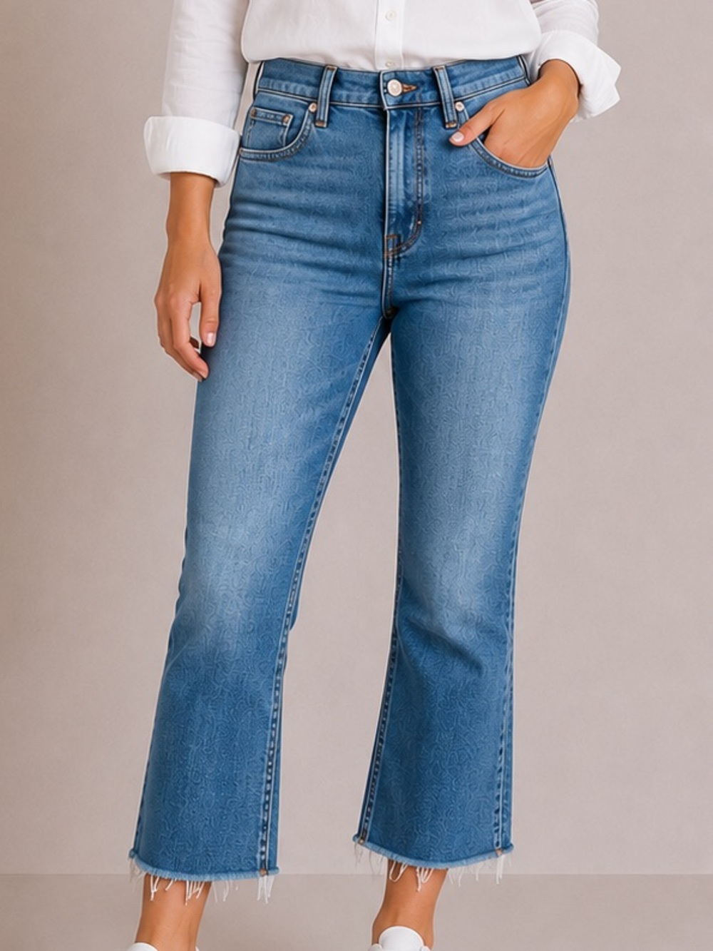 Madewell Cali Demi Boot Cut Jeans 26P